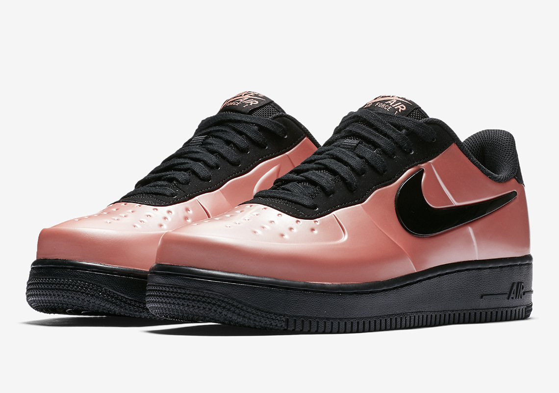 The Nike Air Force 1 Low Foamposite Gets A Coral Glow-Up