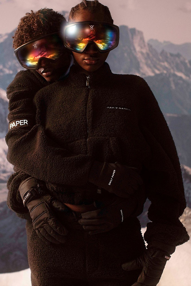Daily Paper's FW21 Holiday Campaign Inspired By '70s Winter Sports