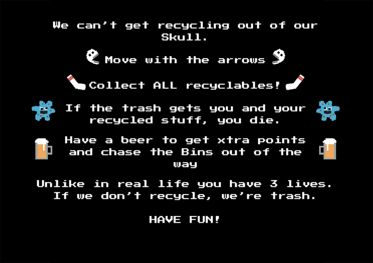 Cheap Monday Launches Recycle Or Die – A Retro Game About The Importance Of Recycling