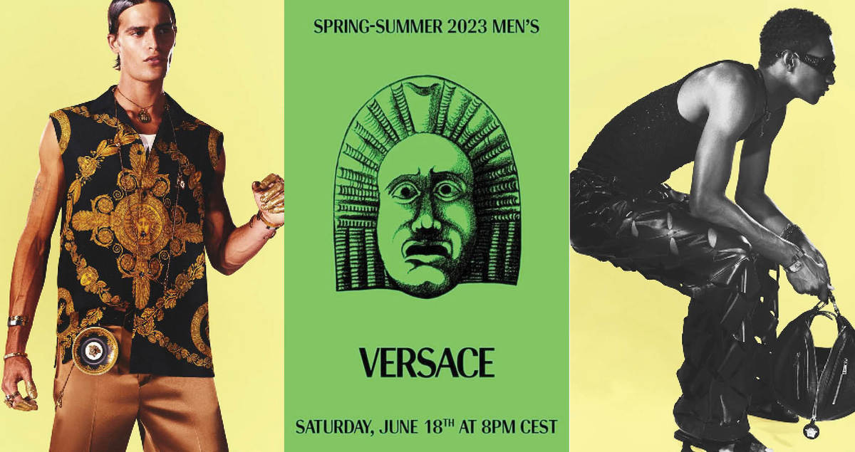 Versace SS23 Menswear Collection