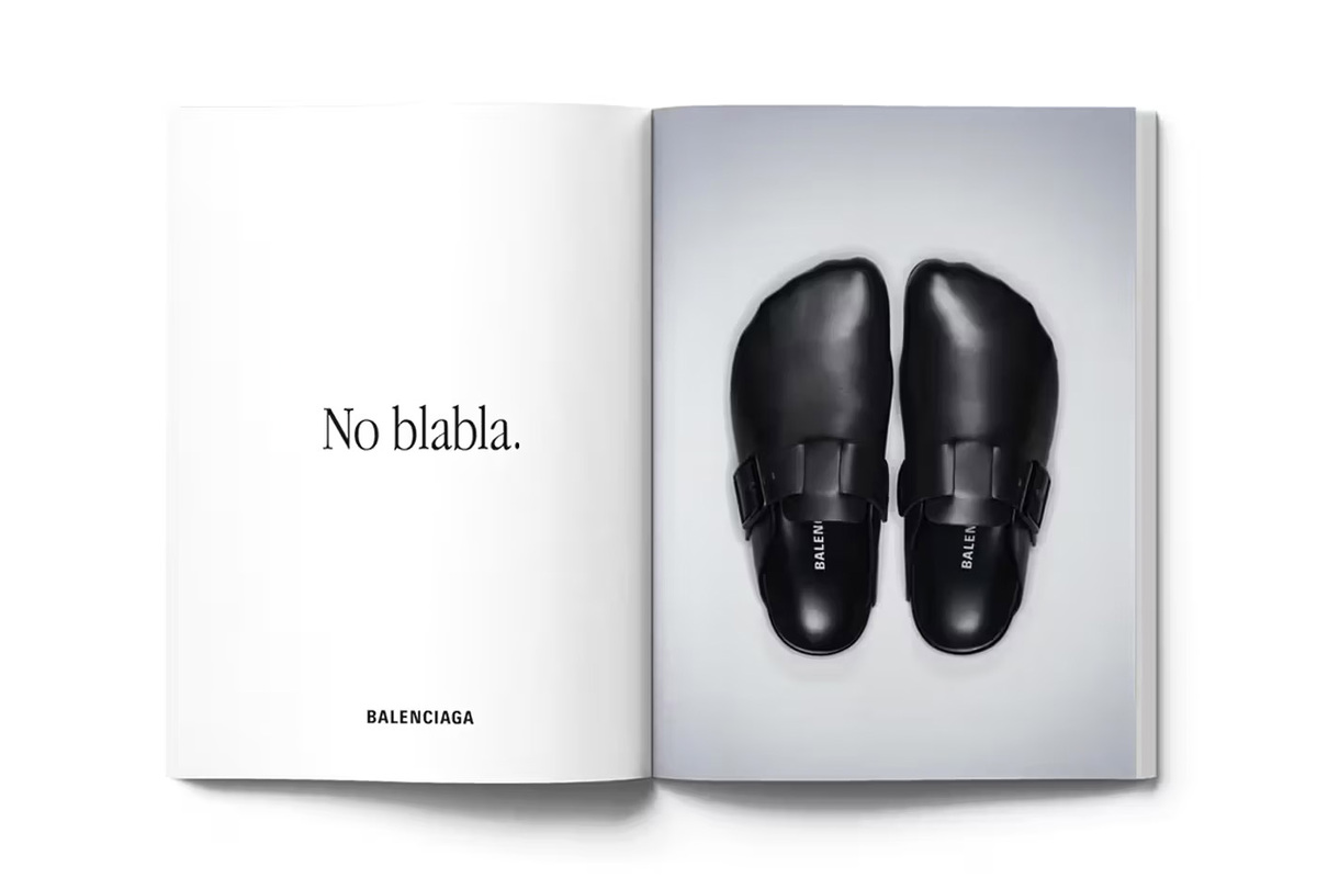 Balenciaga's Tongue-in-Cheek Campaign