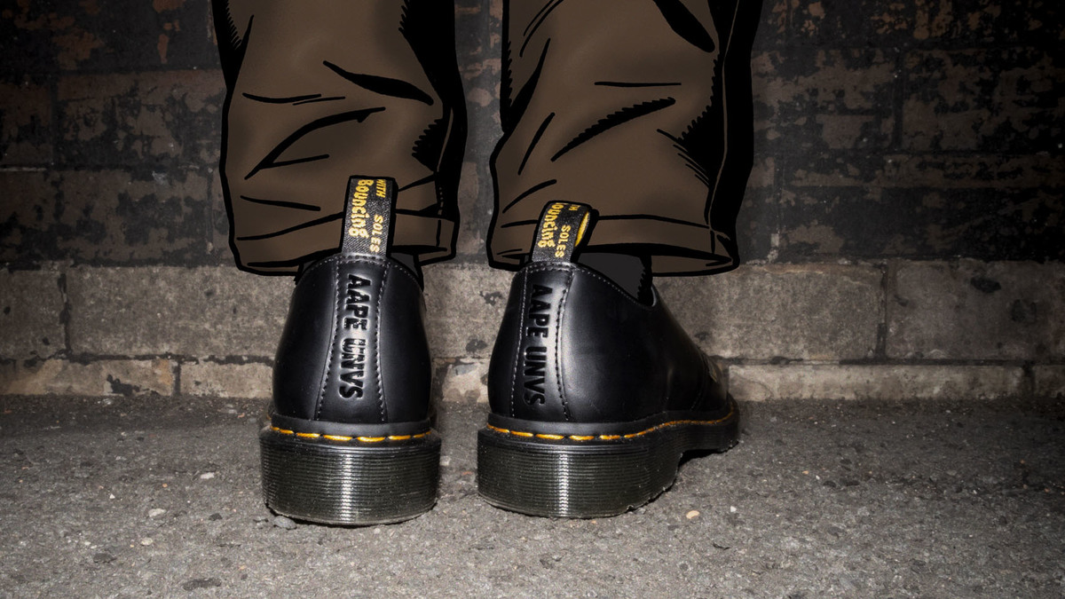 AAPE by A BATHING APE x Dr. Martens 