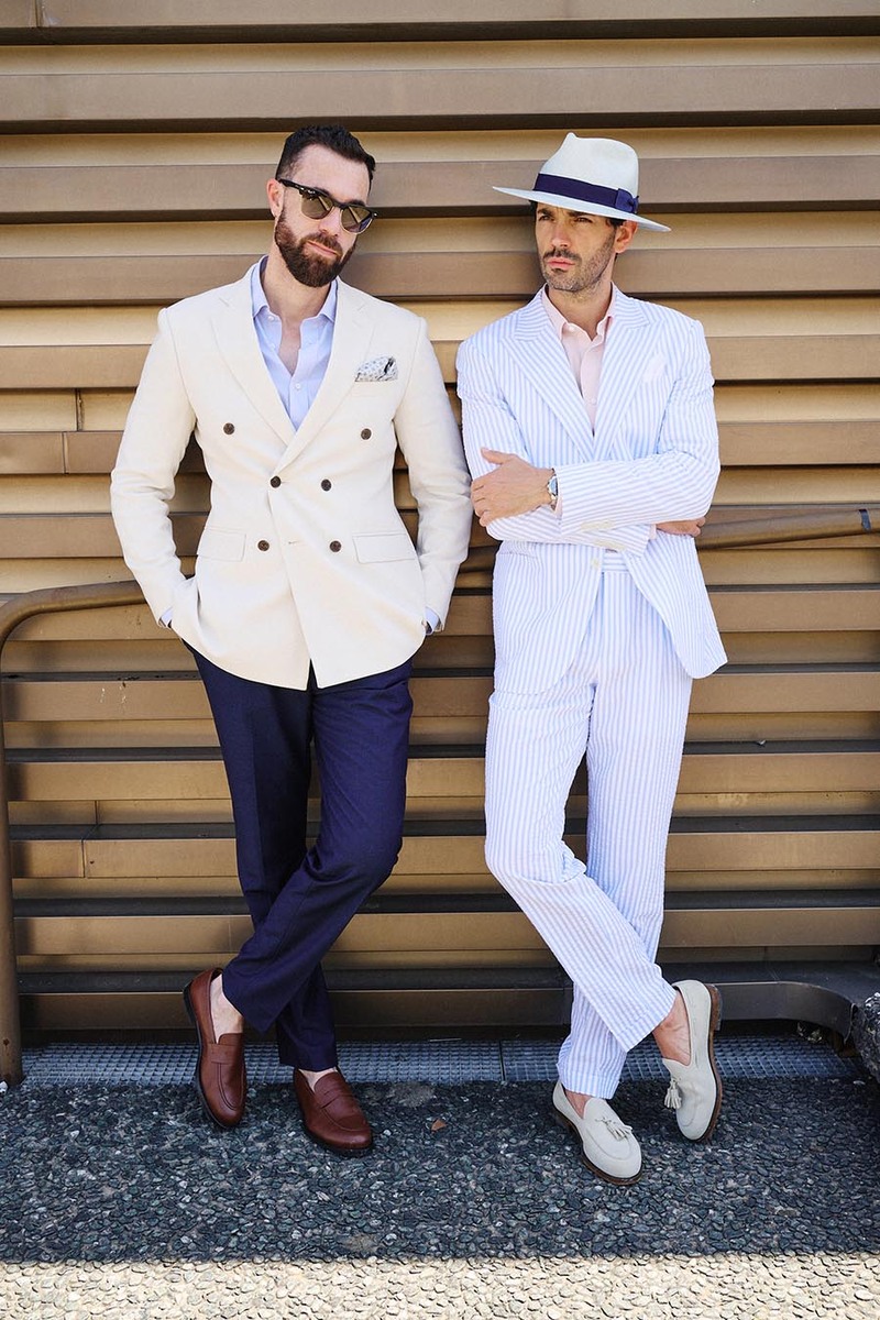 Colorful Suits Are Having A Moment