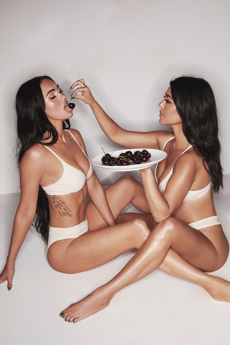 Megan Fox And Kourtney Kardashian Star In SKIMS Campaign