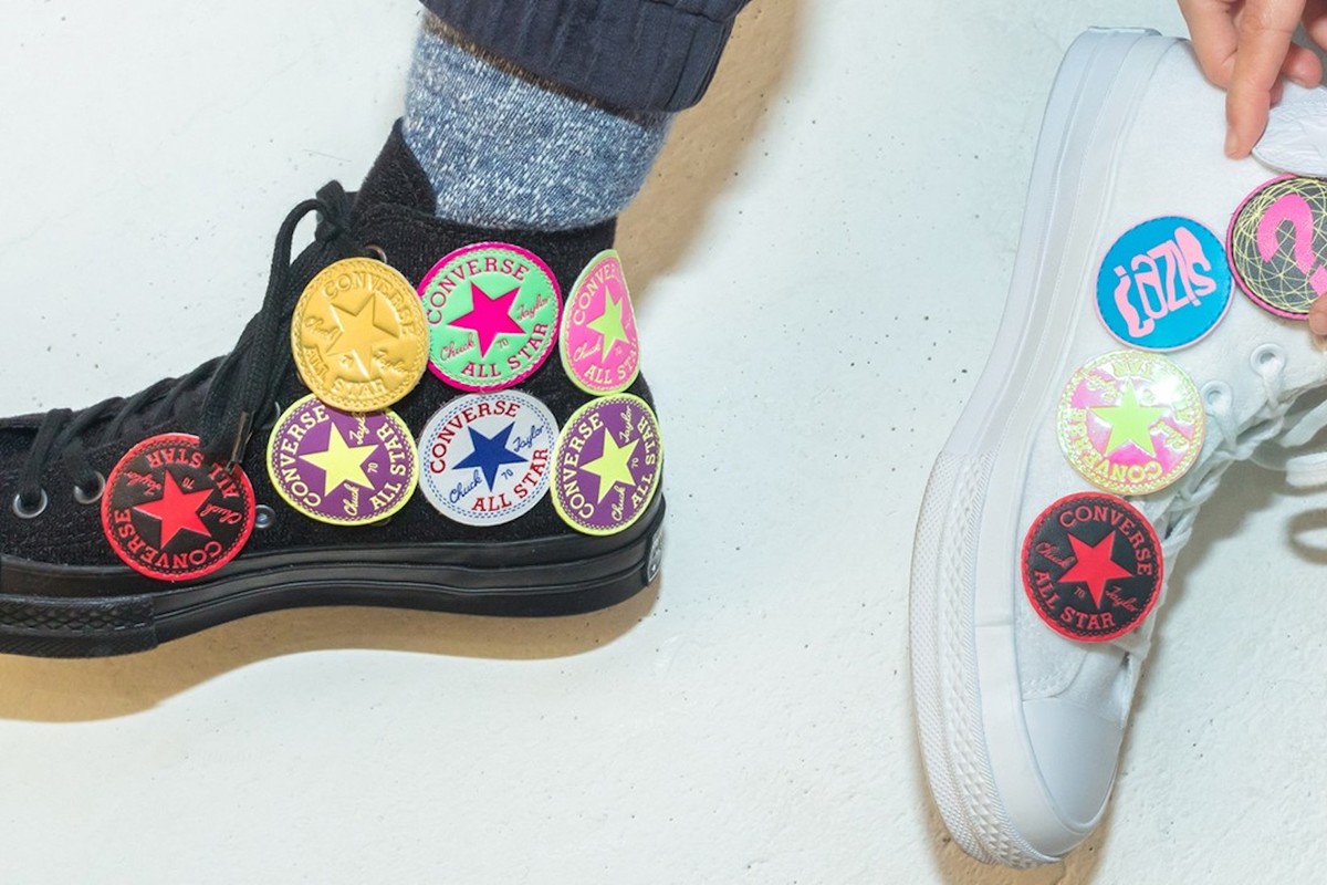 Make A Statement With The Size? X Converse Customizable “Multipatch" Chuck Taylors