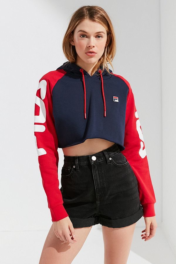 We've Just Found The Perfect Cropped Colorblock Hoodie