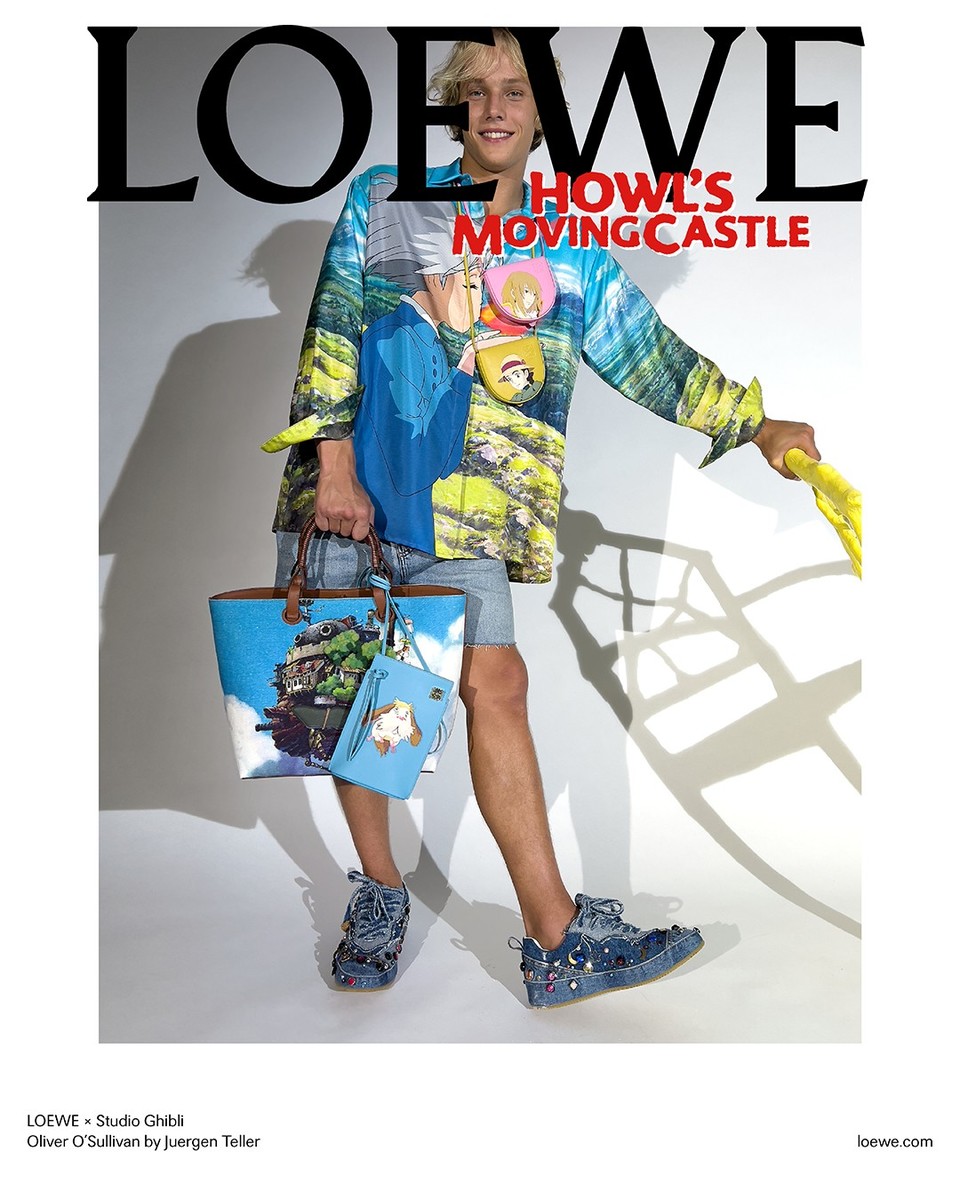 LOEWE x 'Howl's Moving Castle' Collection Brings The Fantasy Film To Life