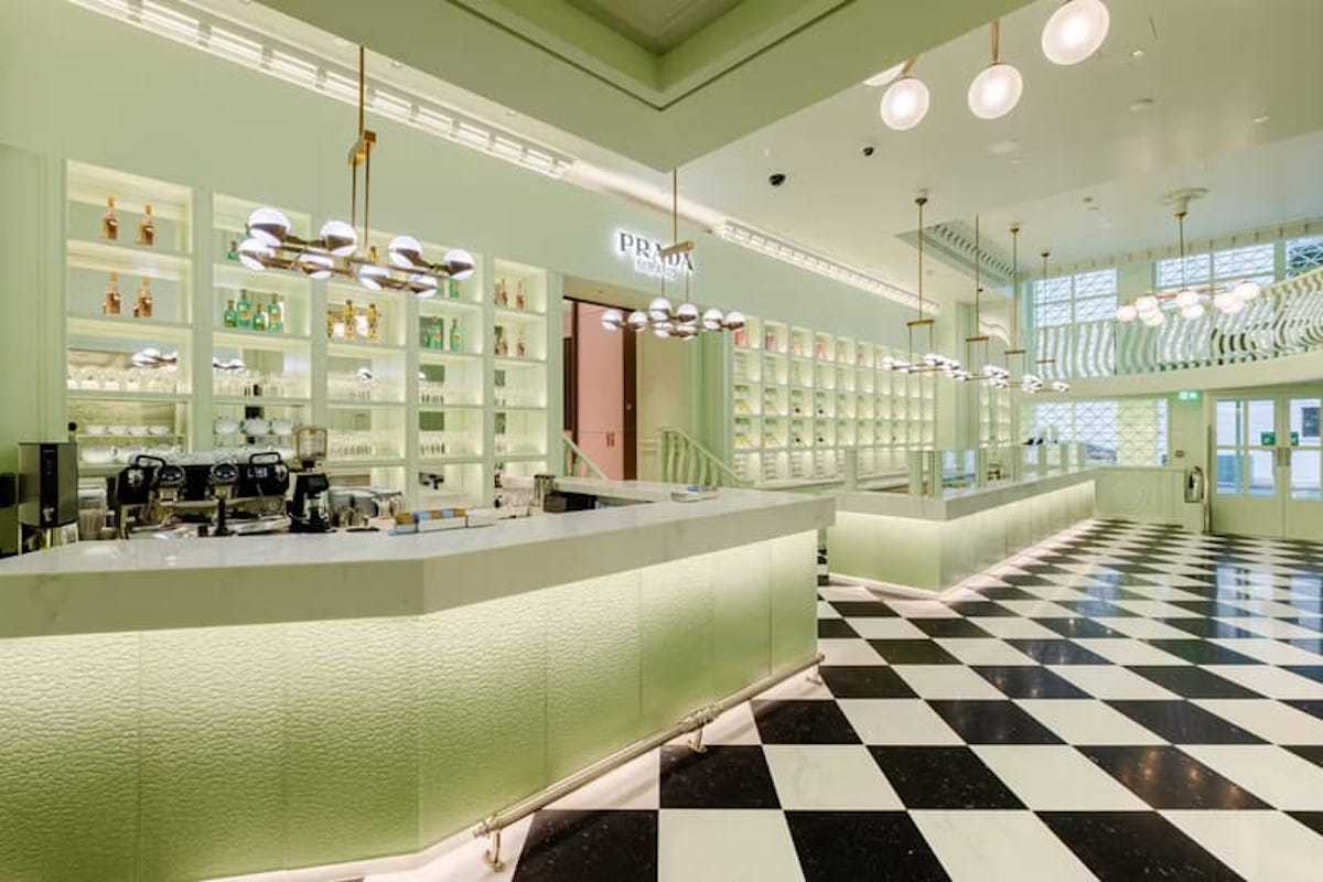 Prada Café Blurring The Lines Between Fashion And Food 