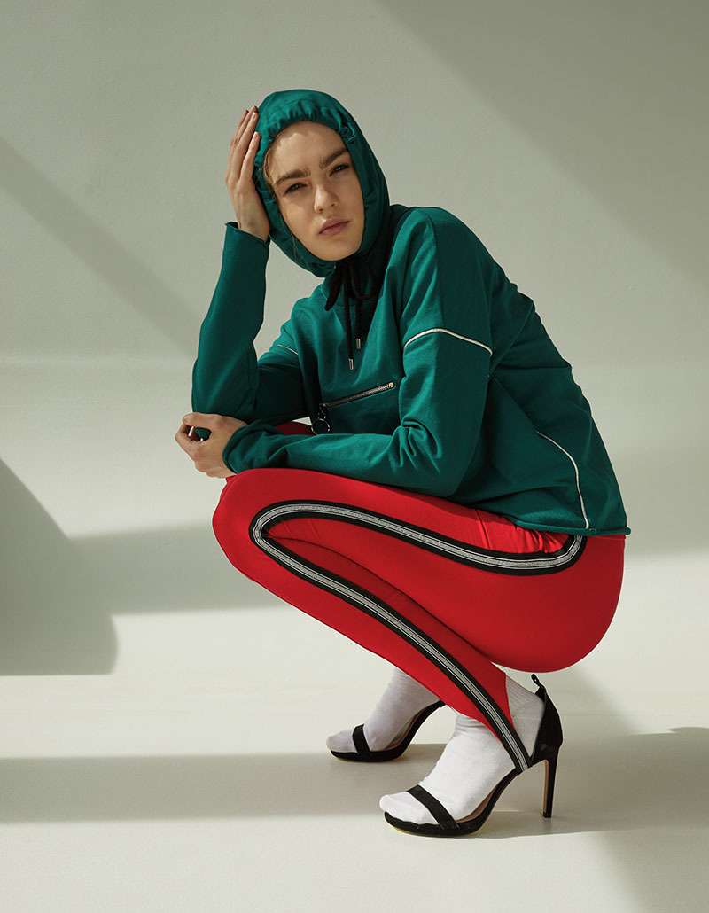 Channel Your Inner 'Kill Bill' Assassin In Vika Adamskaya's Sporty Capsule