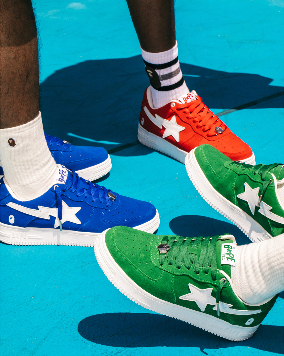 BAPE Release New Colorways For Their BAPE STA Sneaker