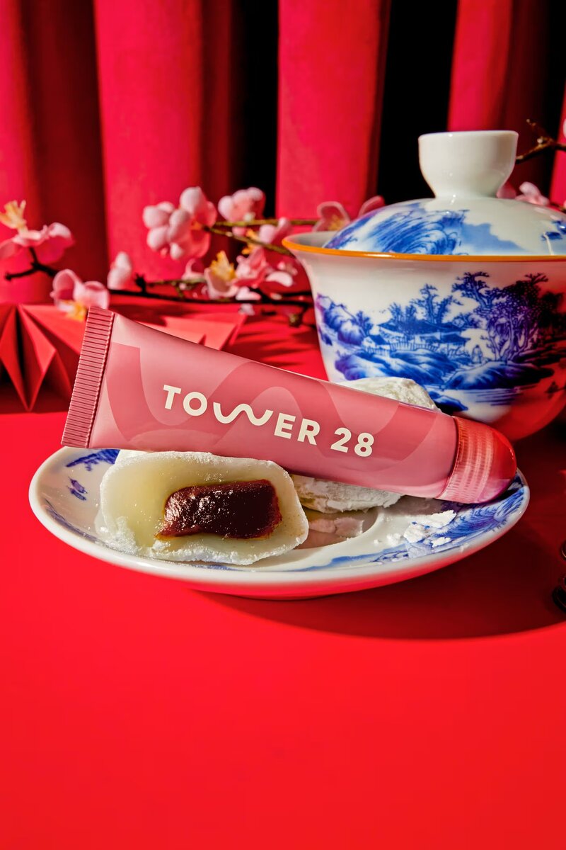 Tower28's "LipSoftie" In Red Bean Mochi