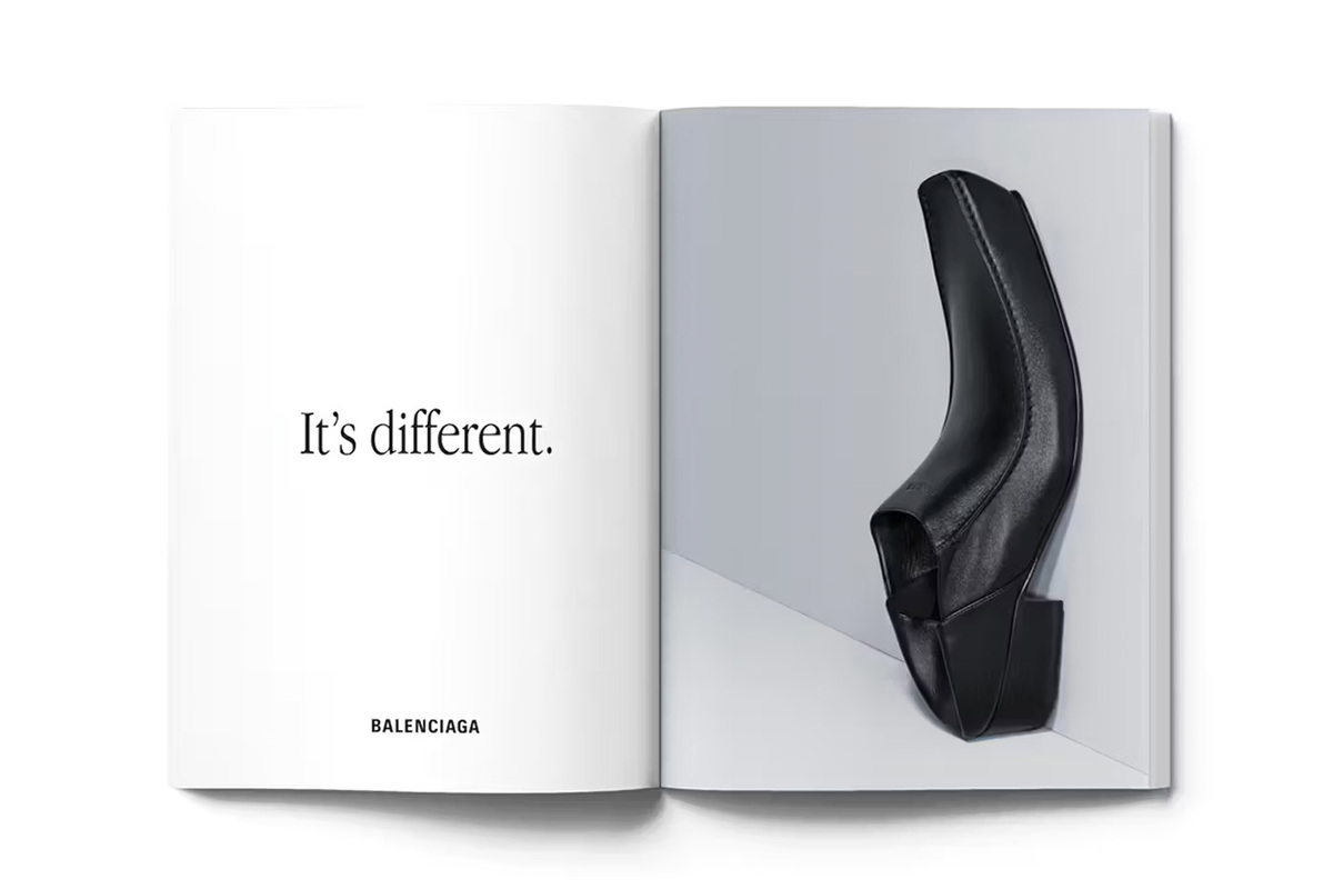 Balenciaga's Tongue-in-Cheek Campaign