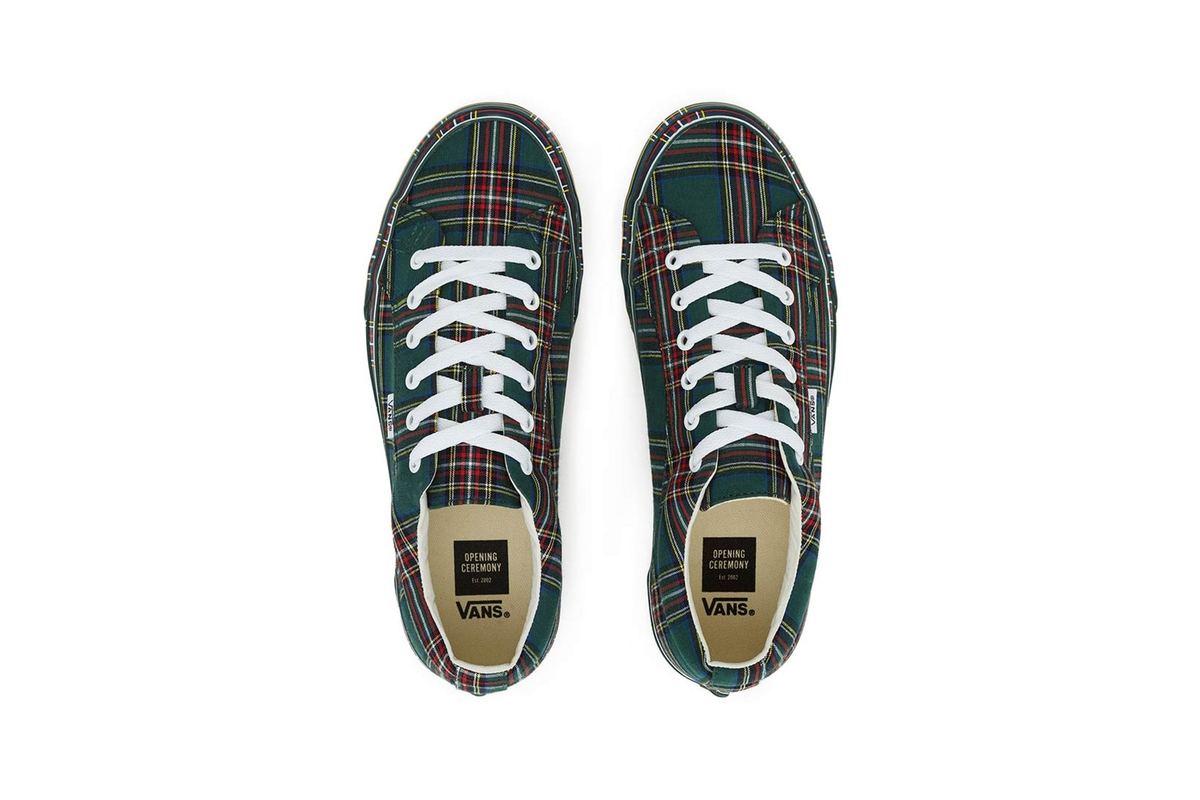 Skate Back In Time With Opening Ceremony X Vans' '90s Plaid Pack