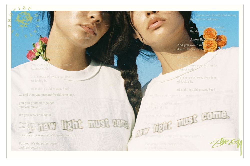 Stussy & Hypnotize Hearts Collab With One-Of-A-Kind Dip-Dyed T-Shirt Capsule