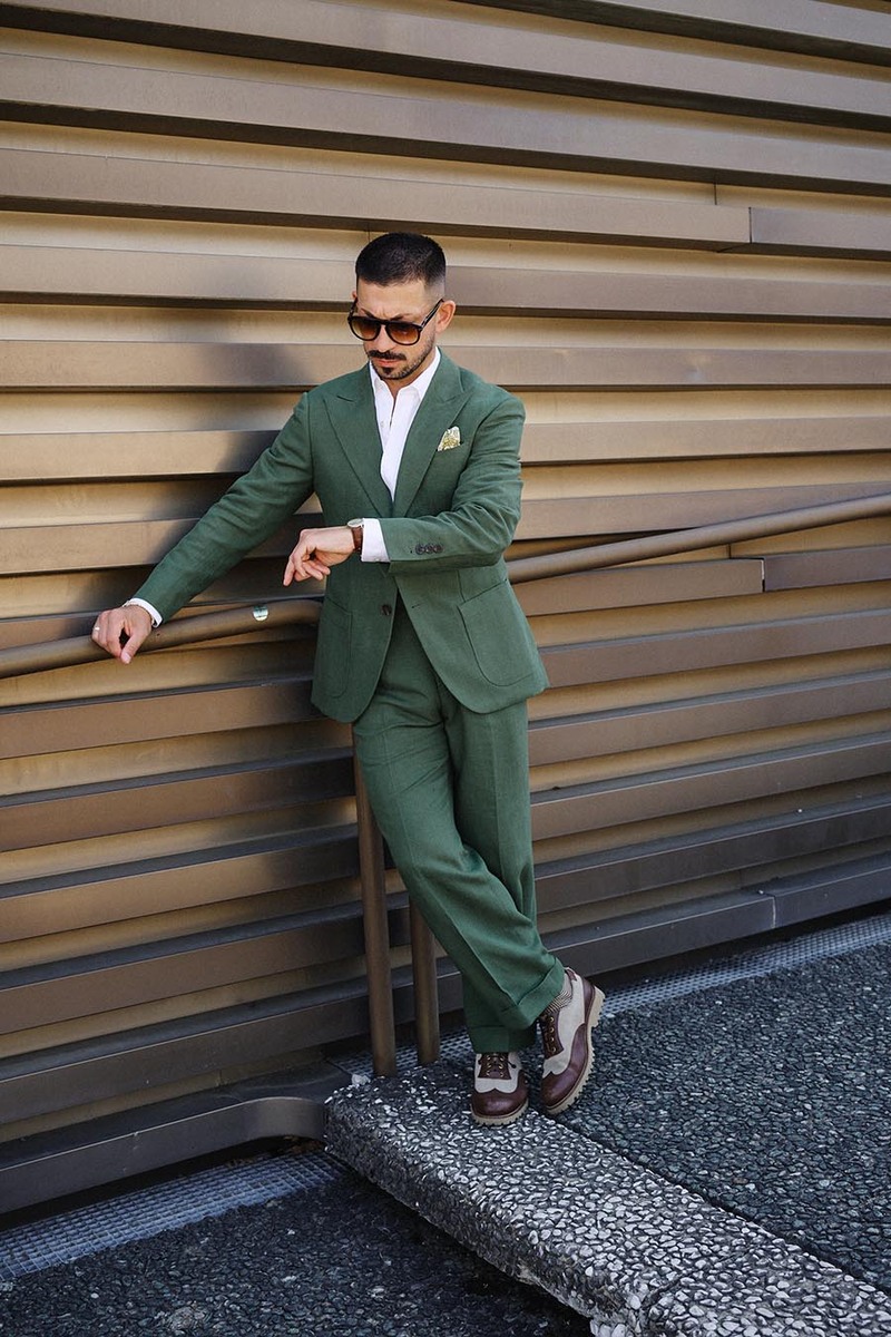 Colorful Suits Are Having A Moment