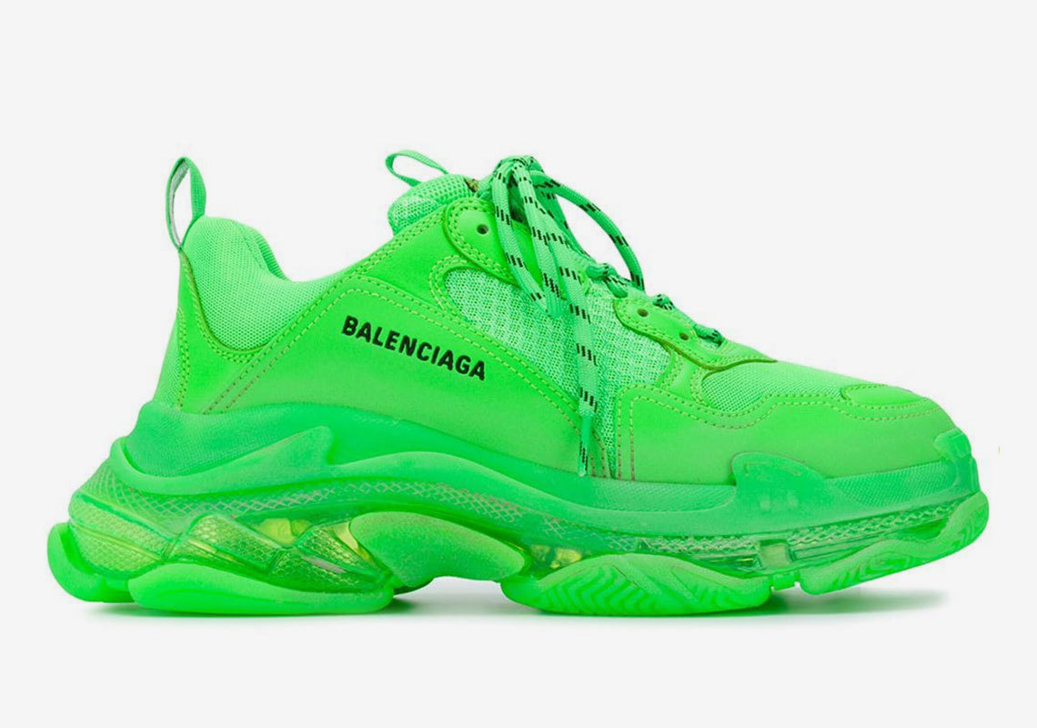 The Balenciaga Triple-S Gets An Update With Clear Bubble Midsole