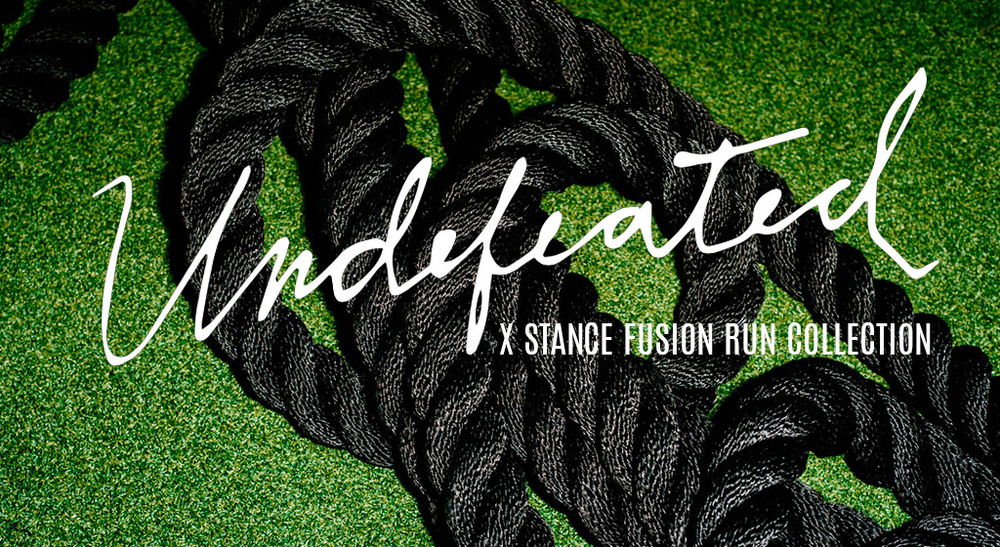 Get Set, Go! Undefeated X Stance “Fusion Run” Collection Drops