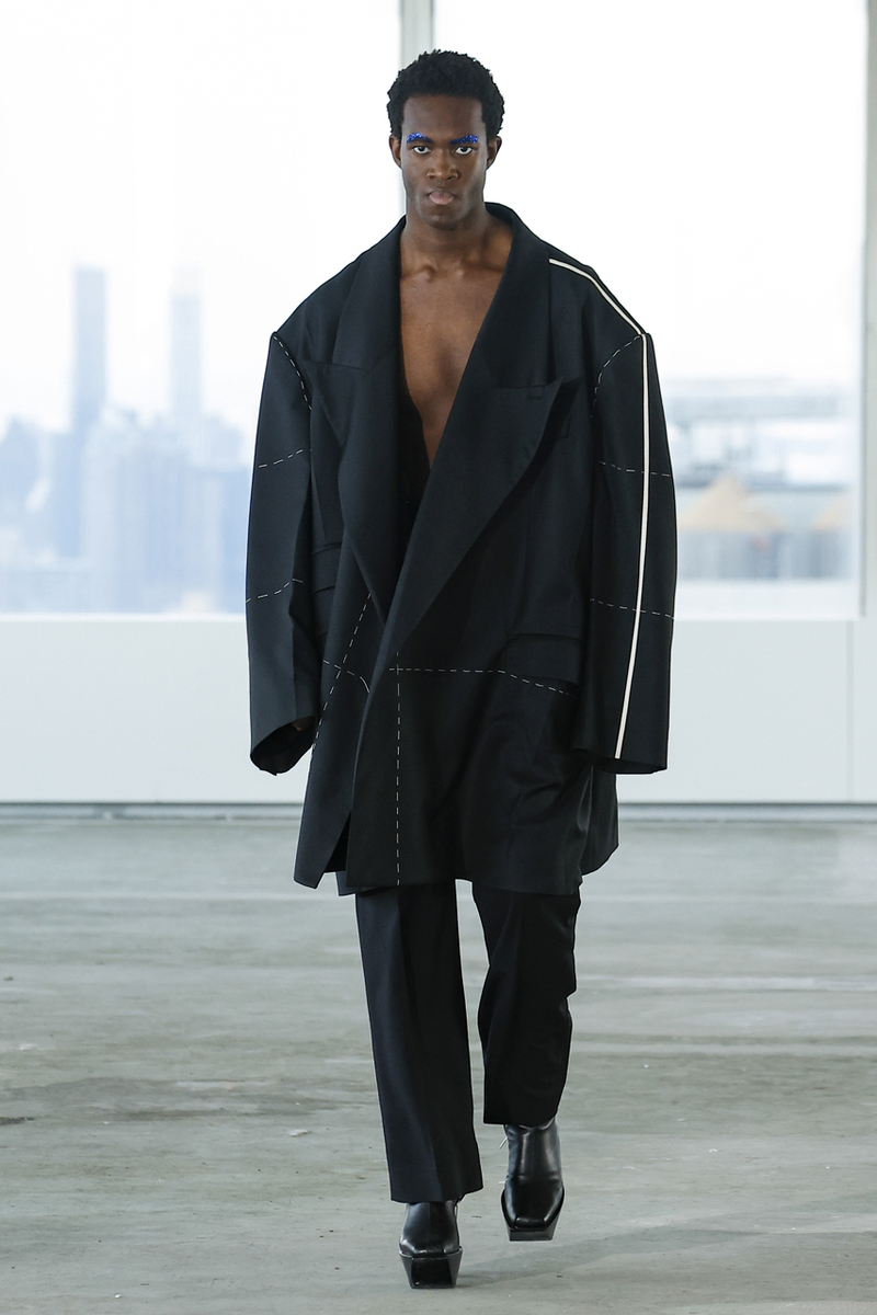 Peter Do Introduces Menswear Collection And NCT Jeno Opens For SS23 New York Fashion Week