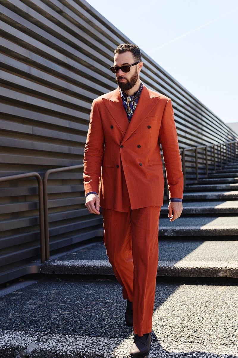 Colorful Suits Are Having A Moment
