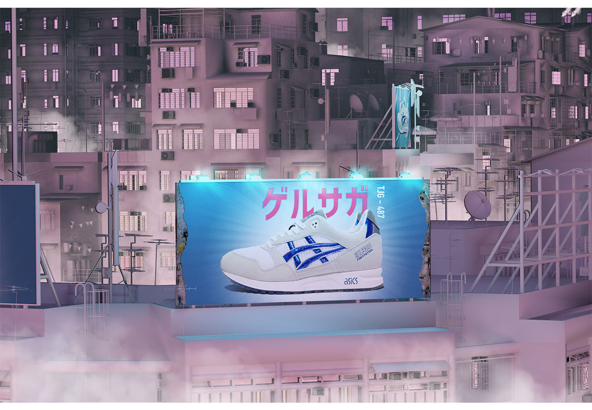 Asics Tiger x Footpatrol Gelsaga Anime Revival