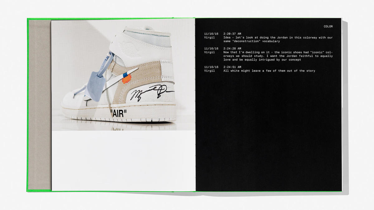 Virgil Abloh x Nike Collab On New Book 'ICONS'