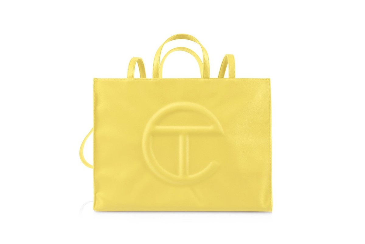 The Iconic Telfar Shopping Bag Debuts In A New "Margarine" Color