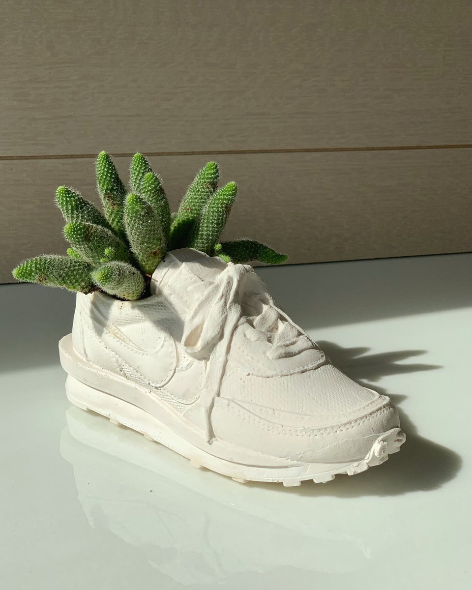 Deck Out Your Plant Babies With Bodega Rose’s Prada And Nike X Sacai Ceramic Pots