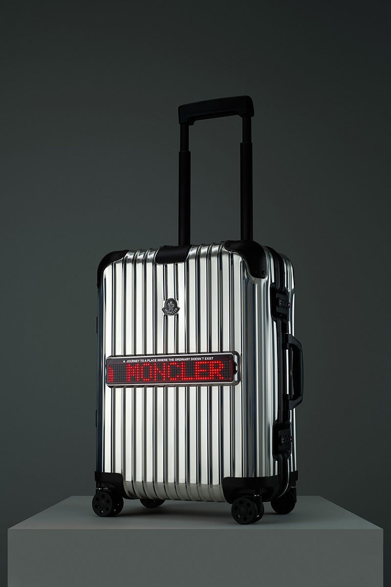 Get Jet-Settin’ With Moncler x RIMOWA’s Sleek Suitcase