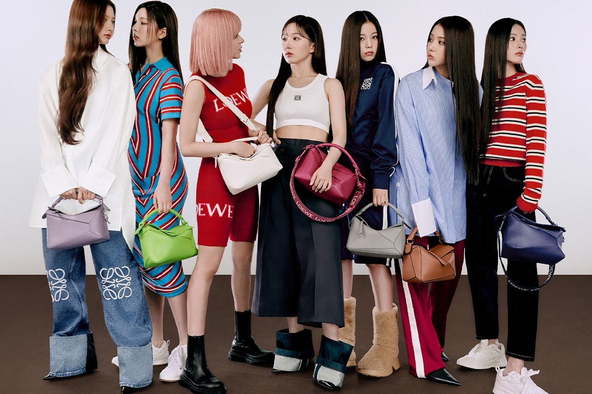 K-Pop Girl Group NMIXX Stars in New LOEWE Campaign