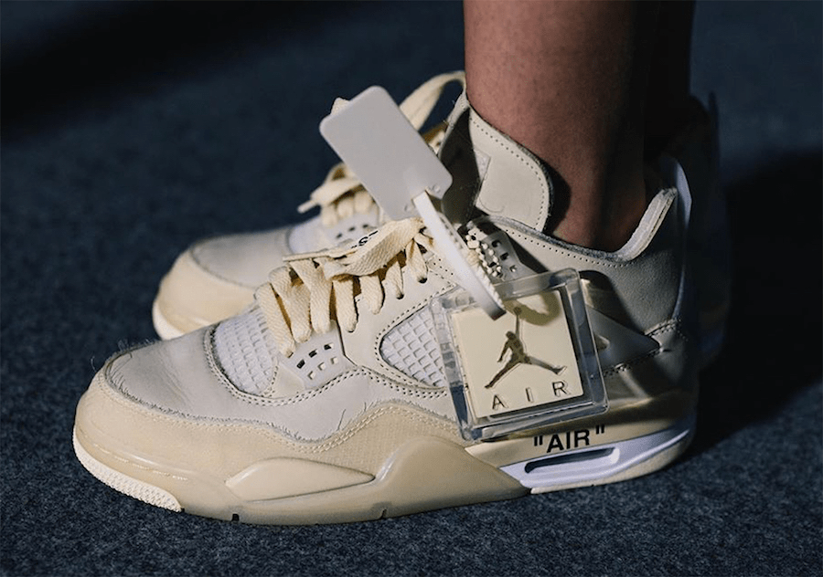 We’ve Finally Got A Release Date For The Off-White x Air Jordan 4 “Sail” Collab 