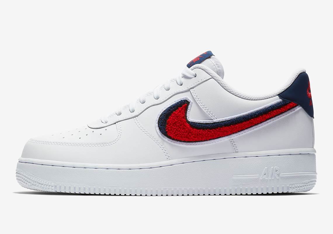 Nike Air Force 1 Low Now Also Has That Chenille Swoosh
