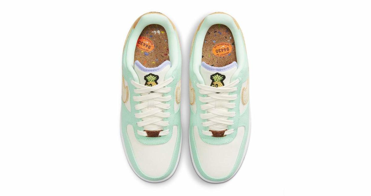 New Canvas Air Force 1 Sneakers Have A Tropical Touch 