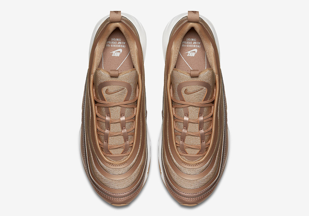 The Nike Air Max 97 Ultra “Metallic Bronze” Is Gorgeously Glossy