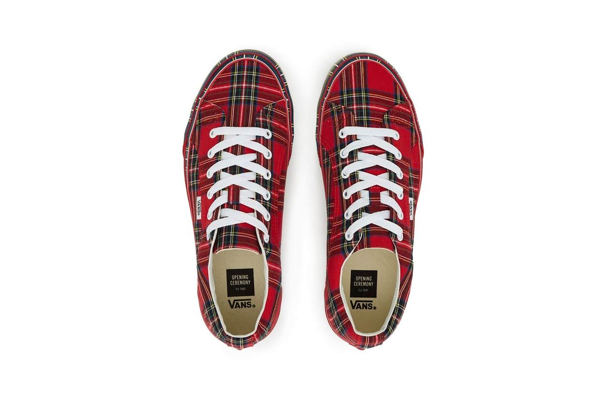 Skate Back In Time With Opening Ceremony X Vans' '90s Plaid Pack