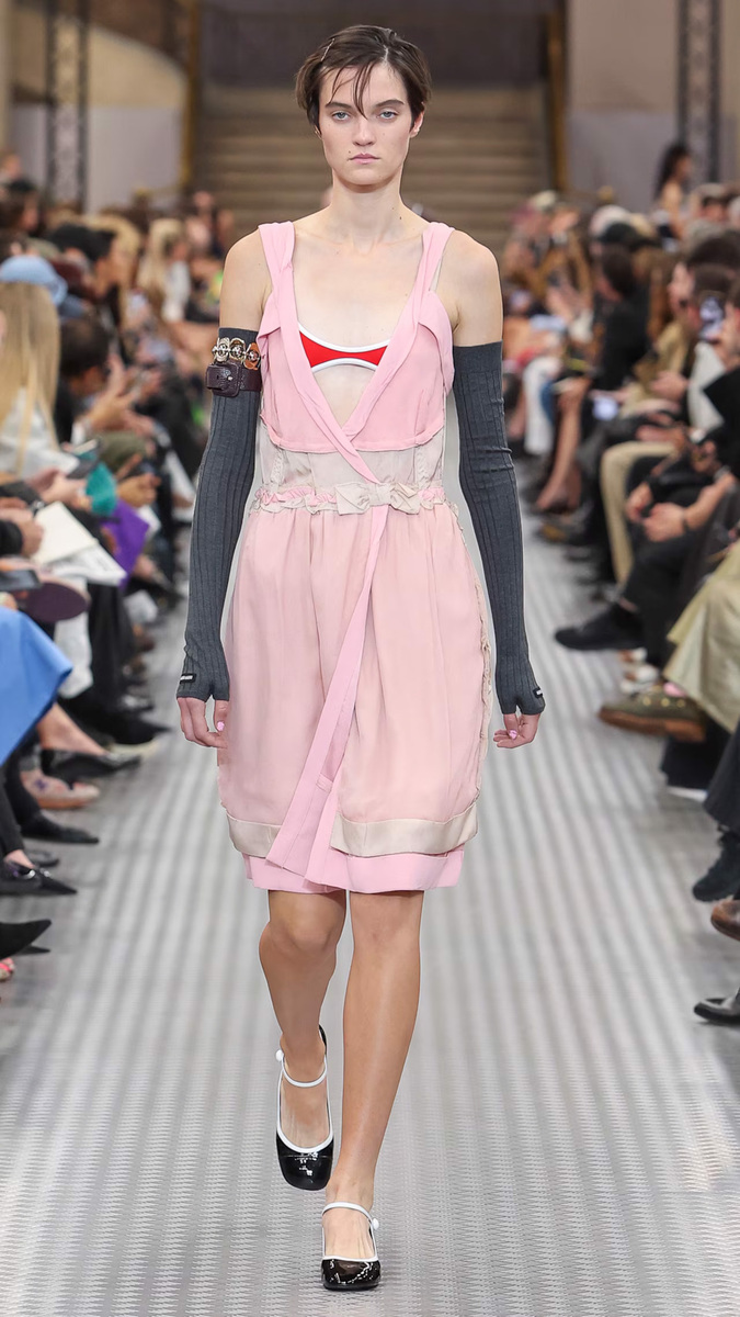 Smart Meets Sporty in Miu Miu’s SS25 Collection