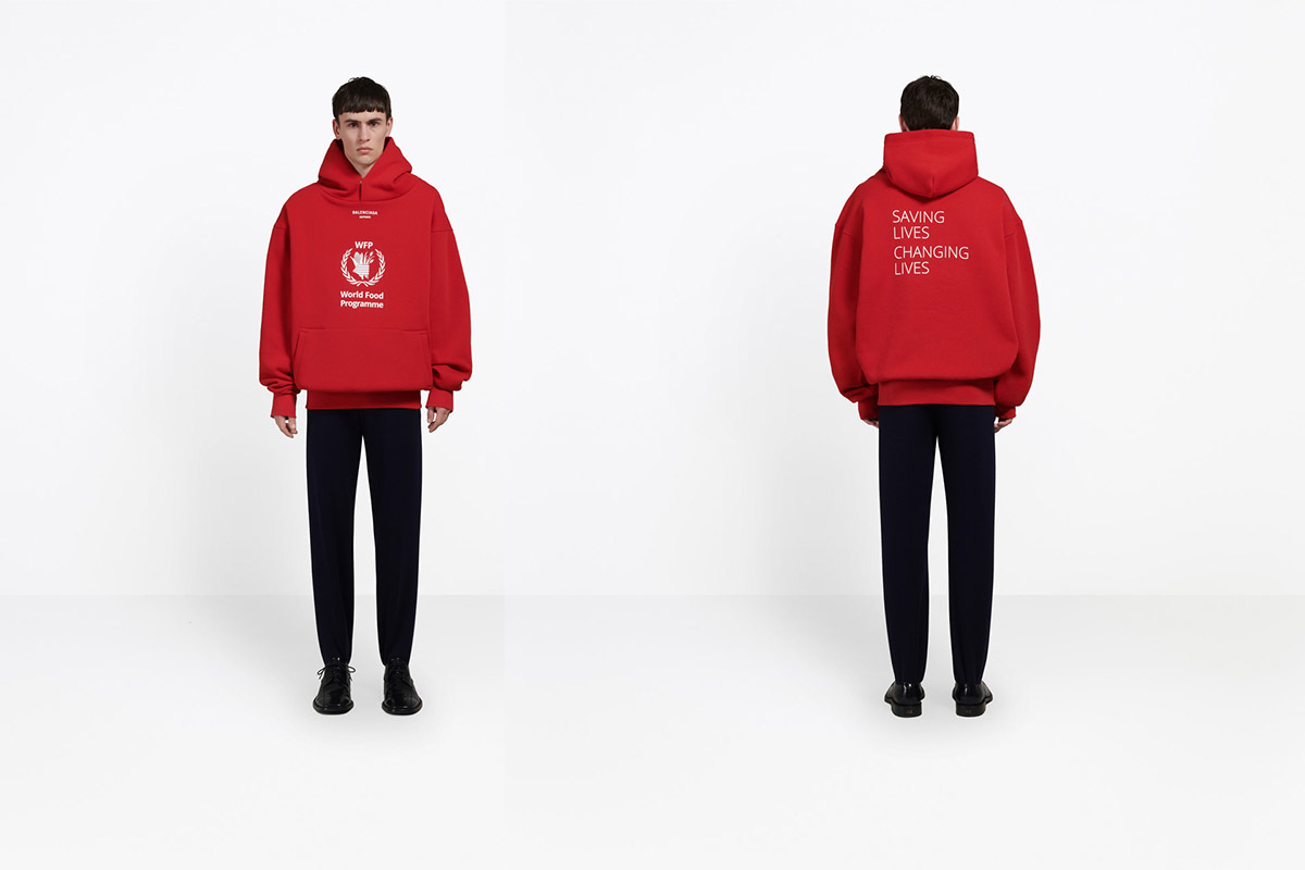 Balenciaga Partners With World Food Programme To End Hunger