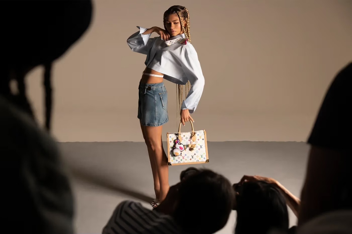 Zendaya Teams Up With Louis Vuitton And Murakami In New Campaign  