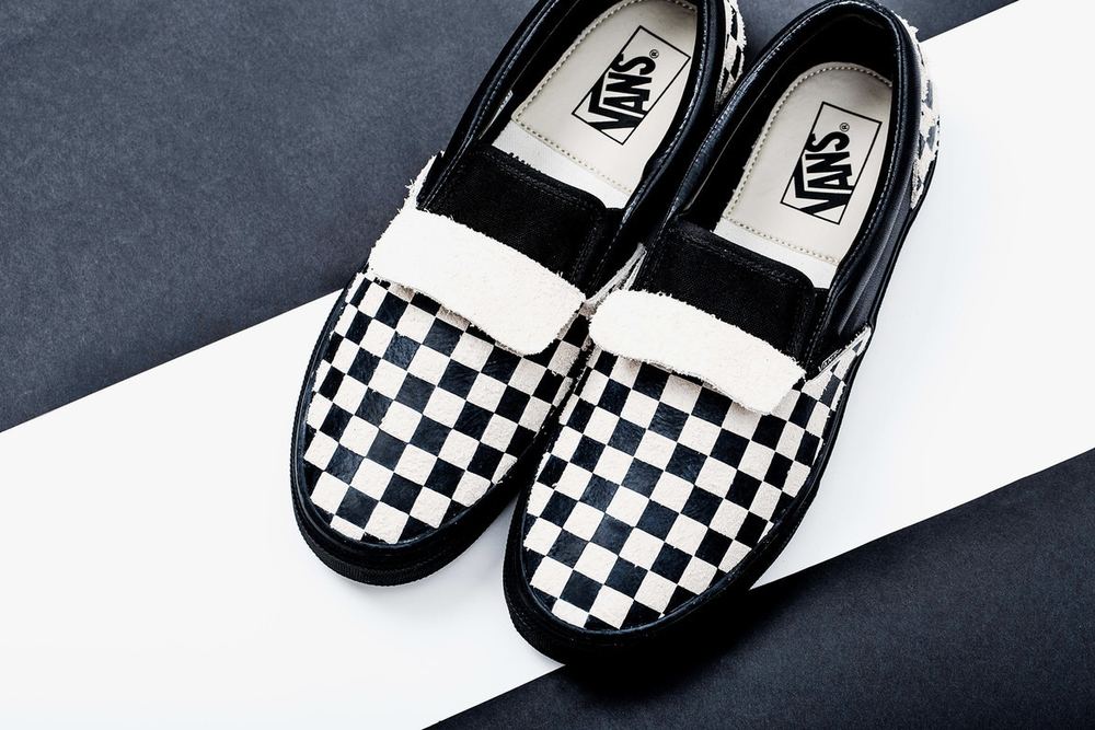 N.HOOLYWOOD x Vans Drop Sickest Checkerboard Slip-Ons