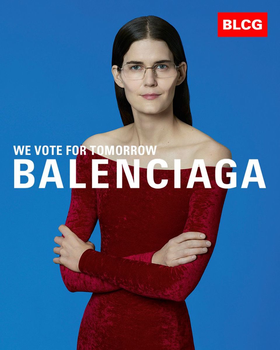 Balenciaga Is All About Political Statemens For Its Spring 2020 Campaign 