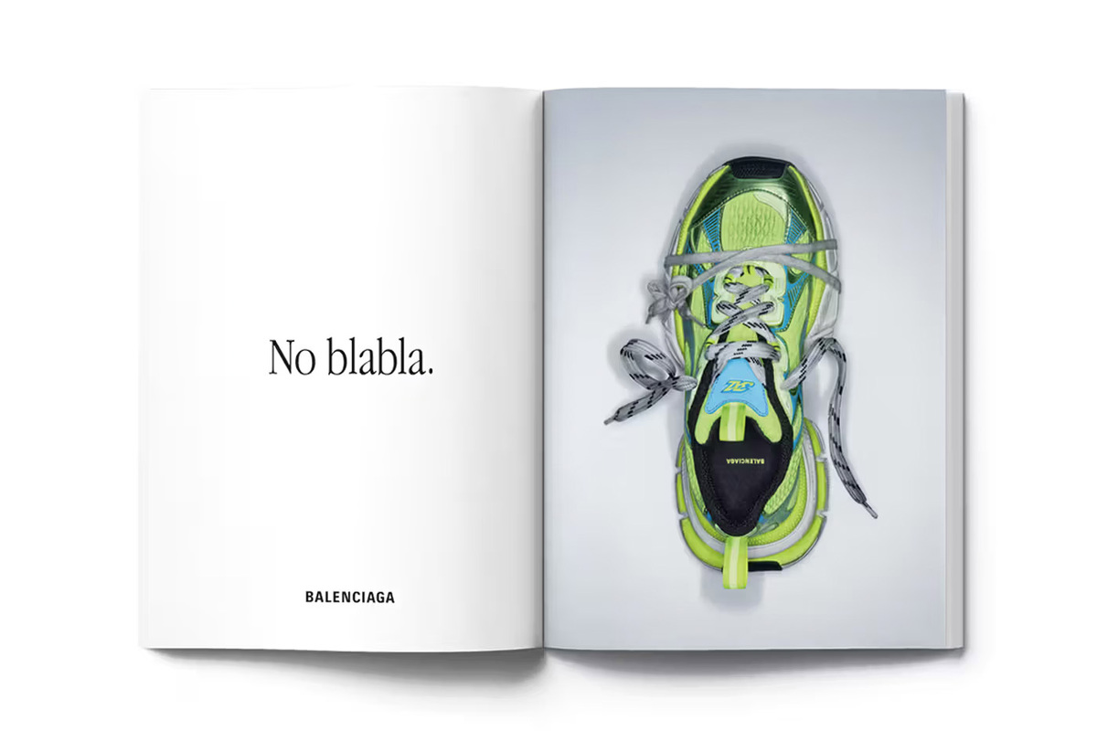 Balenciaga's Tongue-in-Cheek Campaign