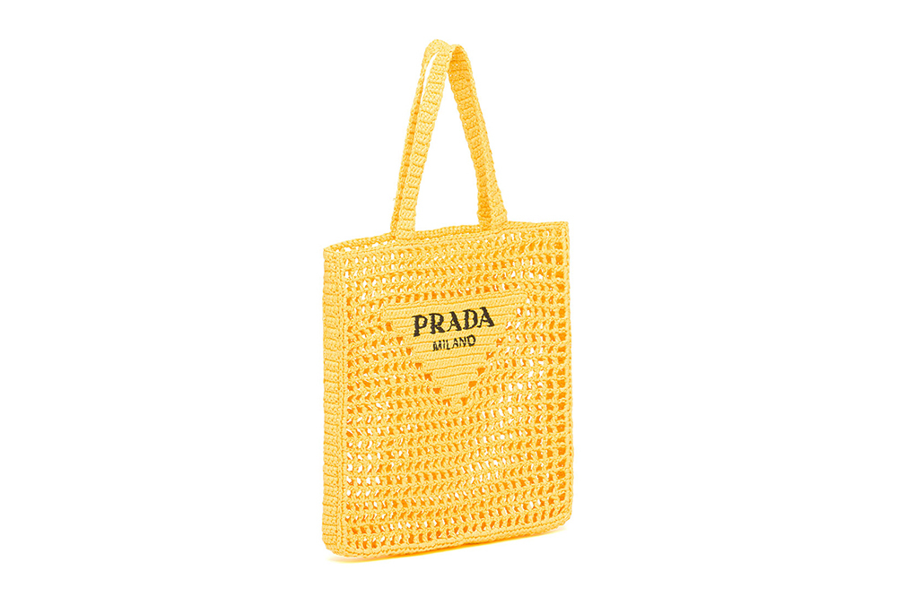 Prada's Organic Denim Collection And Summer Accessories 