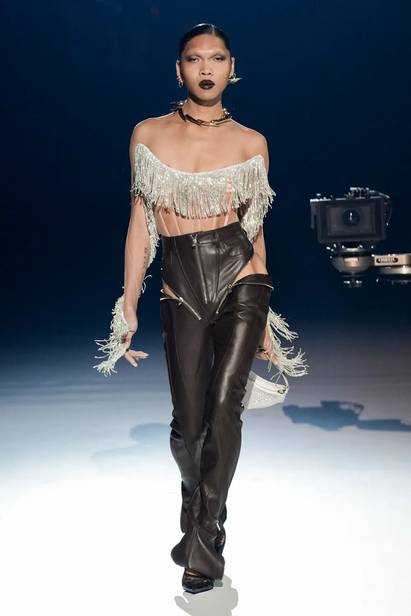 Mugler’s FW23 Runway Return Gave Serious Attitude