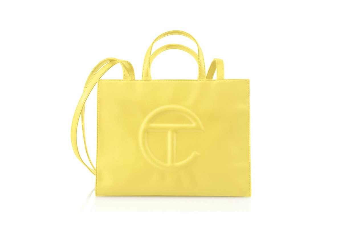 The Iconic Telfar Shopping Bag Debuts In A New "Margarine" Color