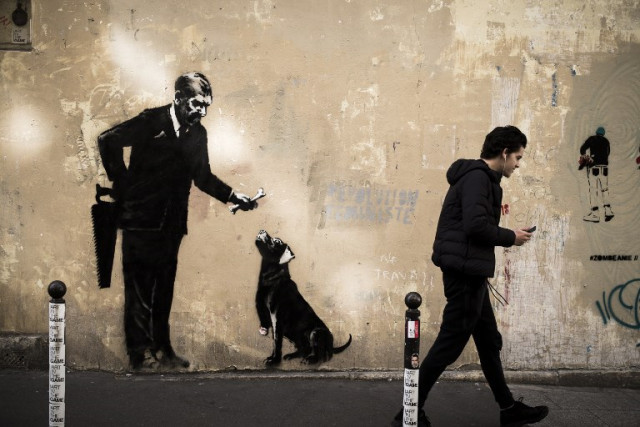 Banksy Revives 50 Year Old Rebellion In Paris