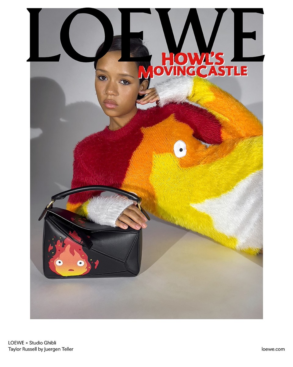 LOEWE x 'Howl's Moving Castle' Collection Brings The Fantasy Film To Life