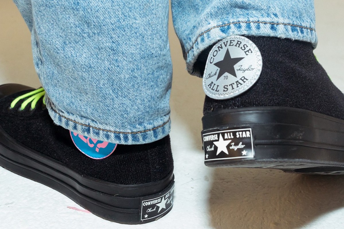 Make A Statement With The Size? X Converse Customizable “Multipatch" Chuck Taylors