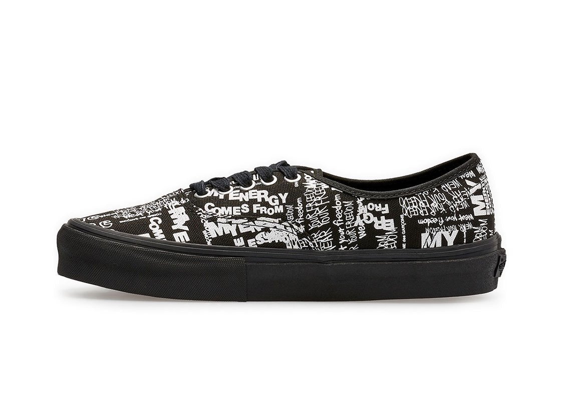 The Next COMMES Des GARÇONS X Vans Vault Authentic Is Now Available At Dover Street Market