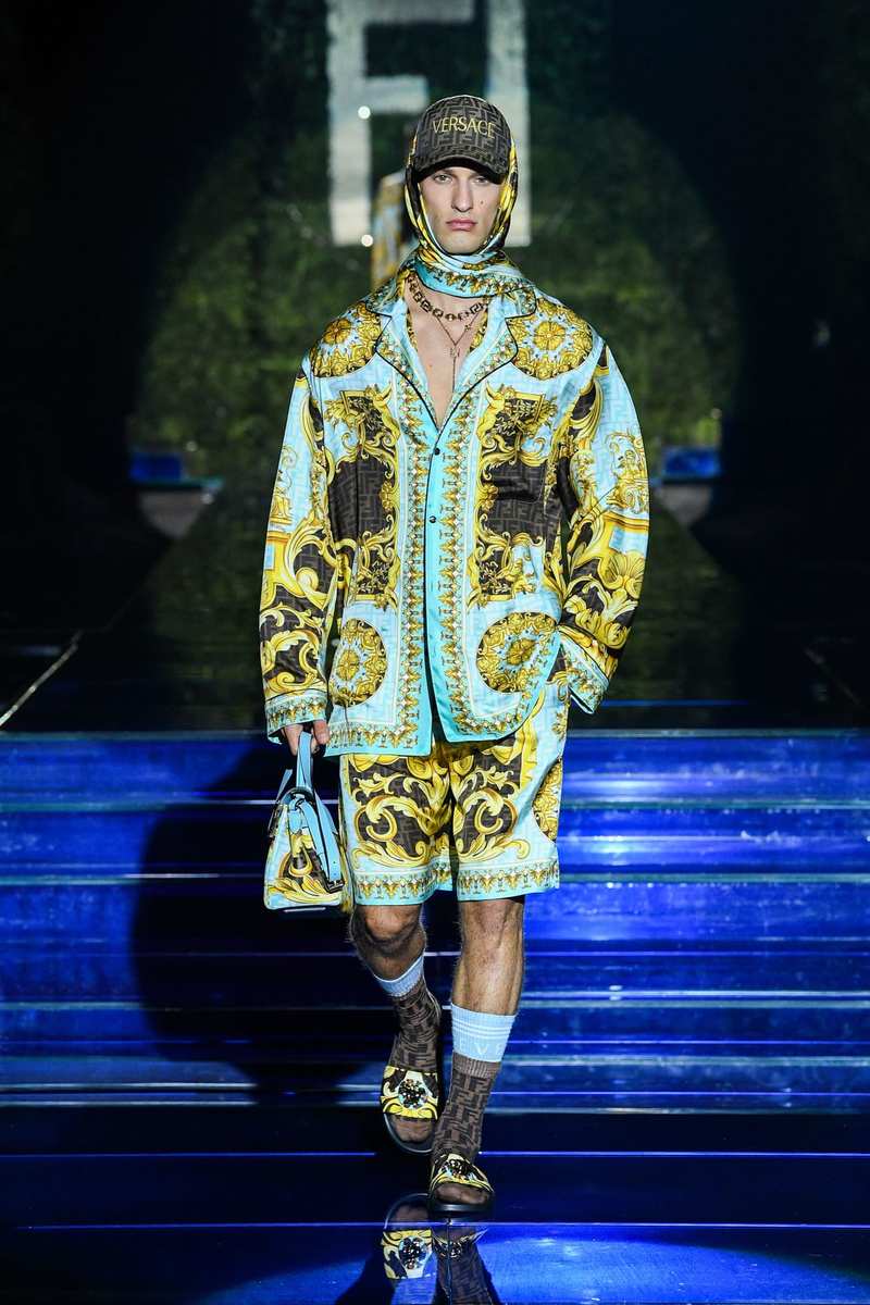 Versace And Fendi Make History Debuting ‘Fendace’ Collection