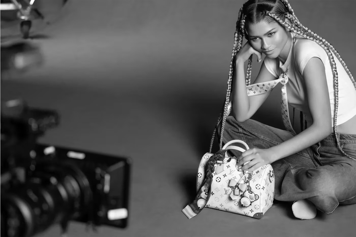 Zendaya Teams Up With Louis Vuitton And Murakami In New Campaign  