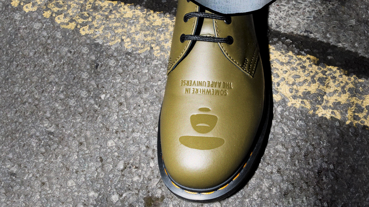 AAPE by A BATHING APE x Dr. Martens 